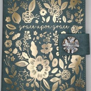 grace upon grace faith journal bundle – green & gold