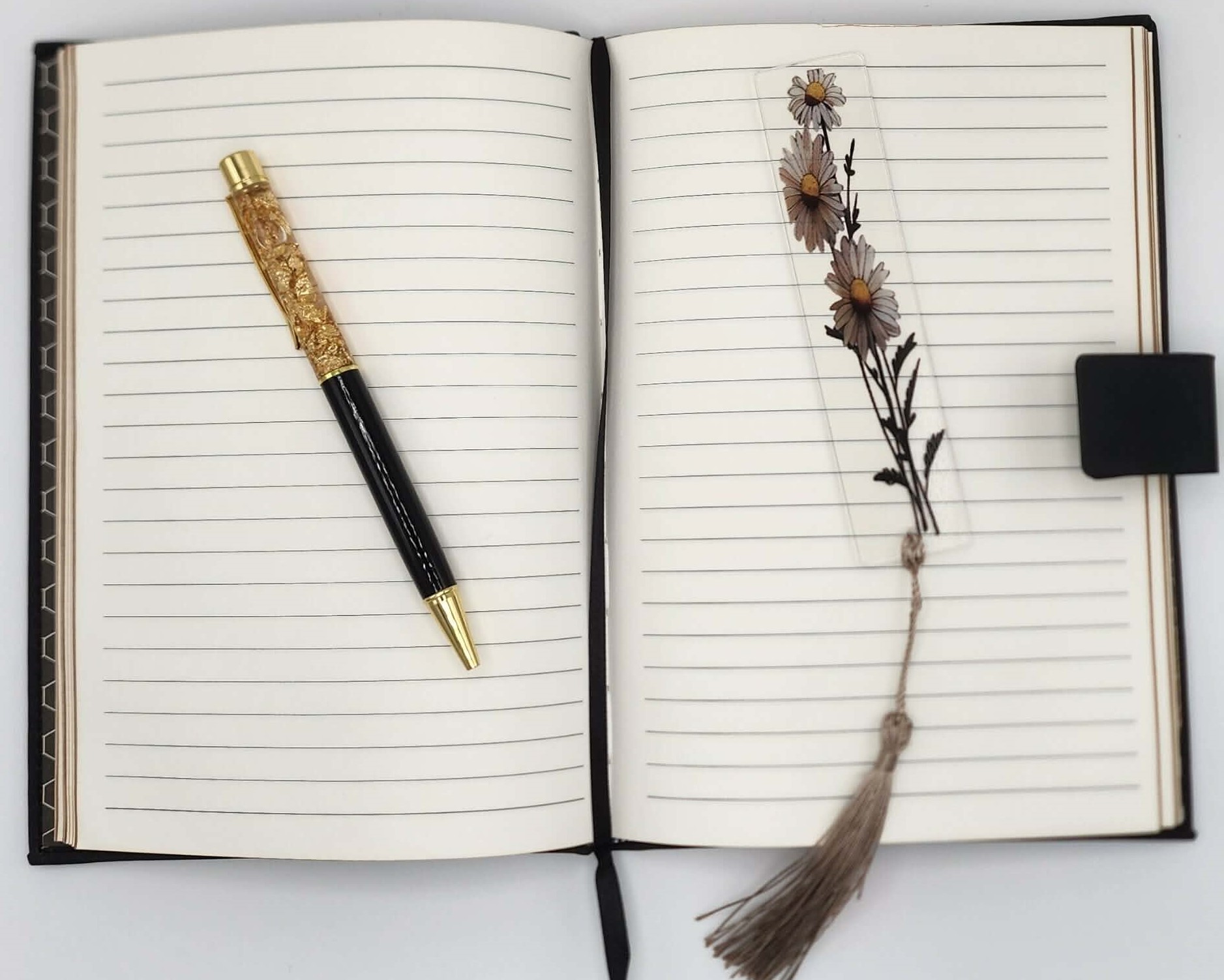 bookworm bundle – elegant bee journal gift set