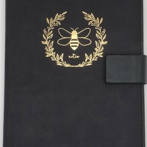 bookworm bundle – elegant bee journal gift set