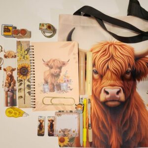 highland cow dream journal by ruby