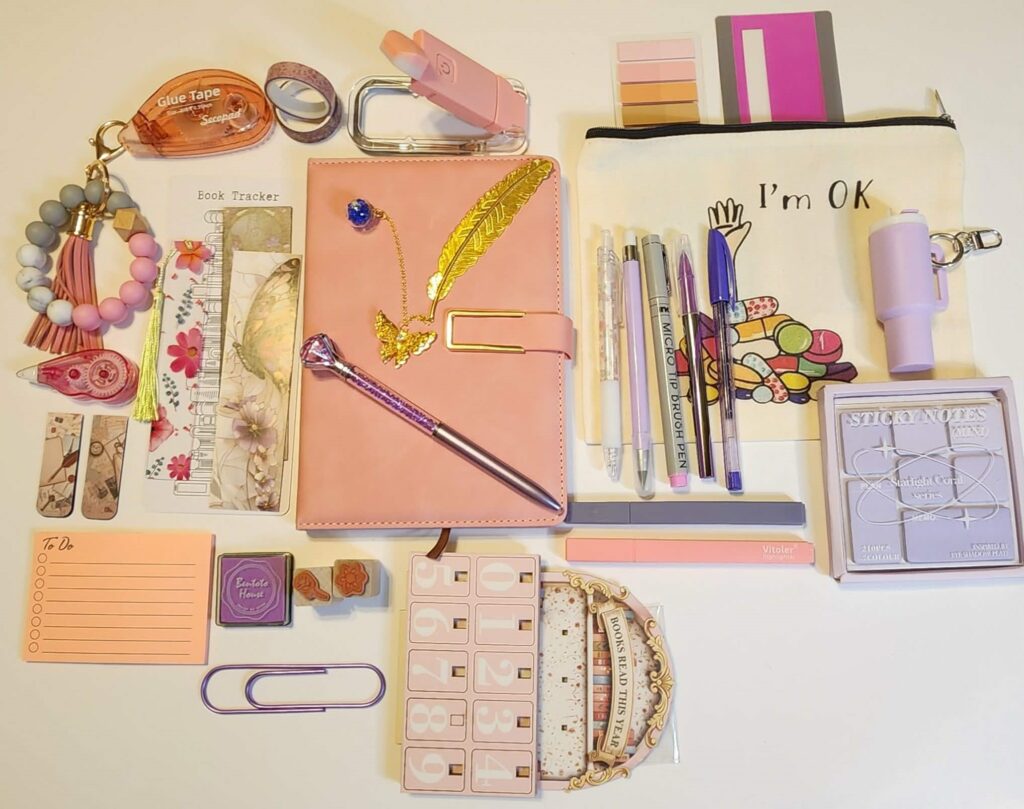 YIV Journals | Creative & Christian Journals pink purple 25 items bookworm bundle