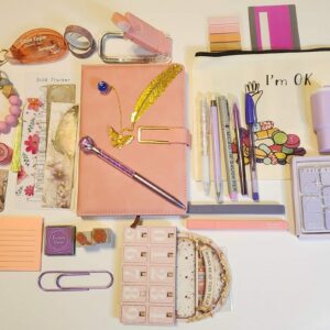 pink purple 25 items bookworm bundle
